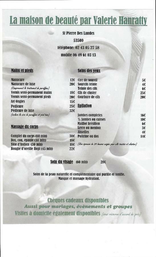 La Petite Jeusseliniere Villa Larchamp Ngoại thất bức ảnh